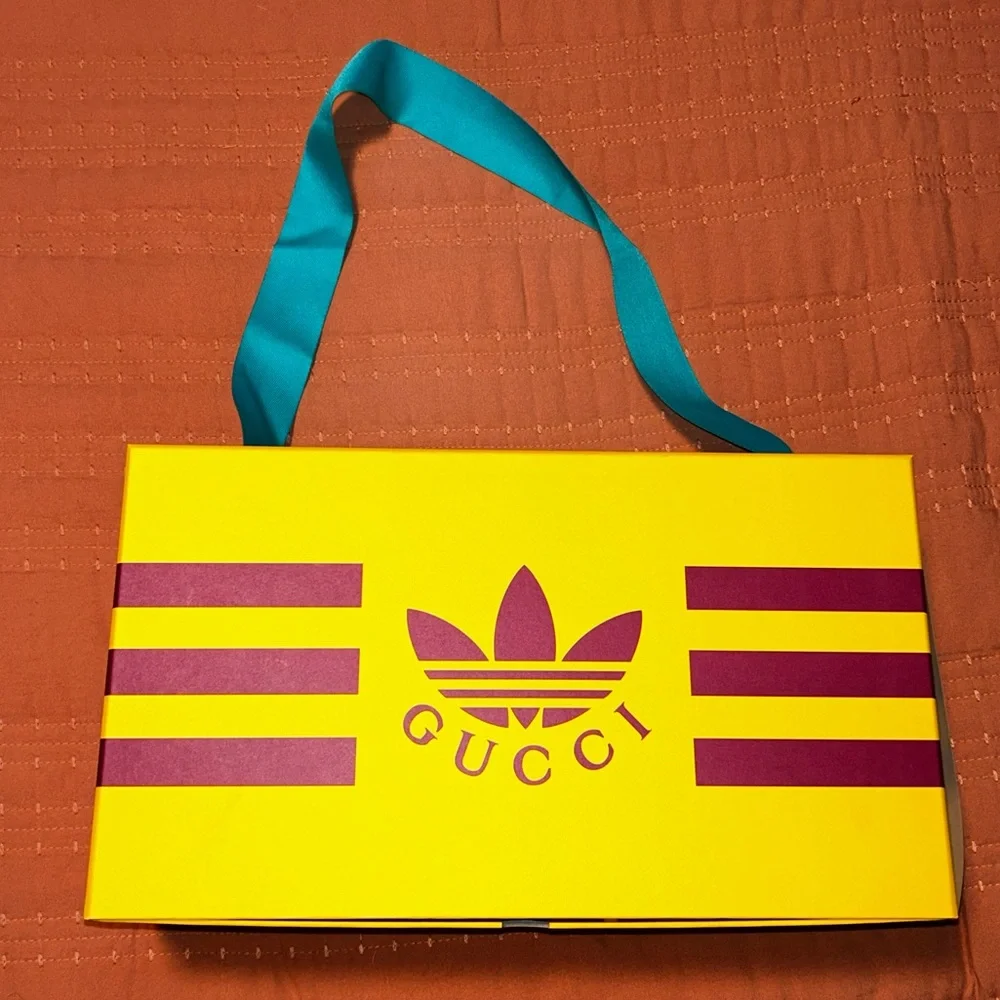 Gucci x Adidas shoe box n dust bags❌❌❌sold❌❌👏🏼 - Picture 1 of 2